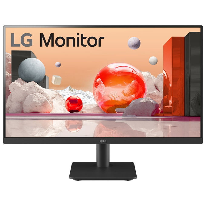 LG 24BA400-B Monitor PC 23.8'' IPS Full HD 1920x1080 100Hz 5ms 2x HDMI Altoparlanti Flicker Free colore Nero