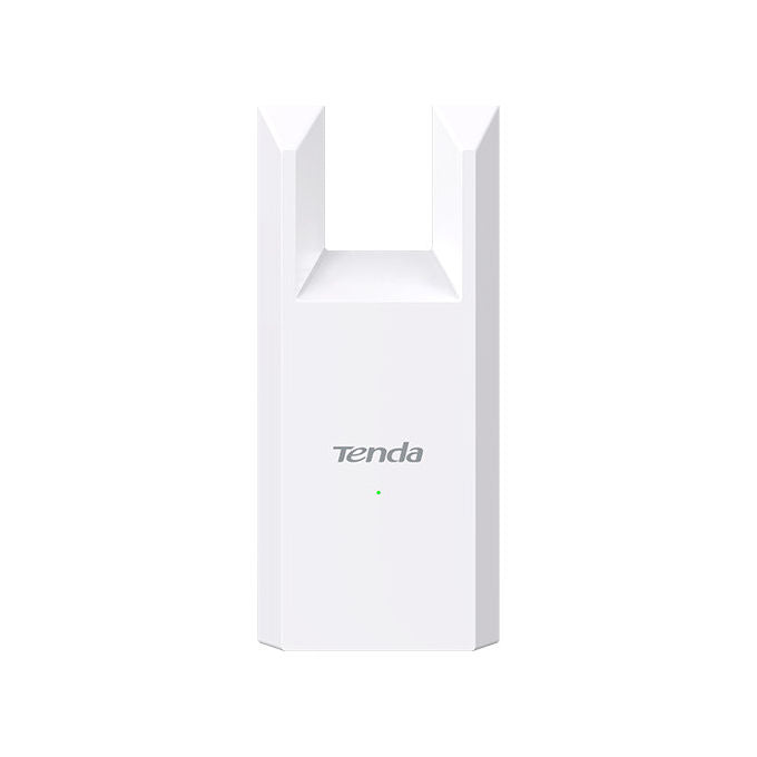 Tenda T10 Ripetitore di rete WiFi Range Extender 300 Mbit-s 2.4 GHz Dual Antenna WPS Porta RJ45 colore Bianco