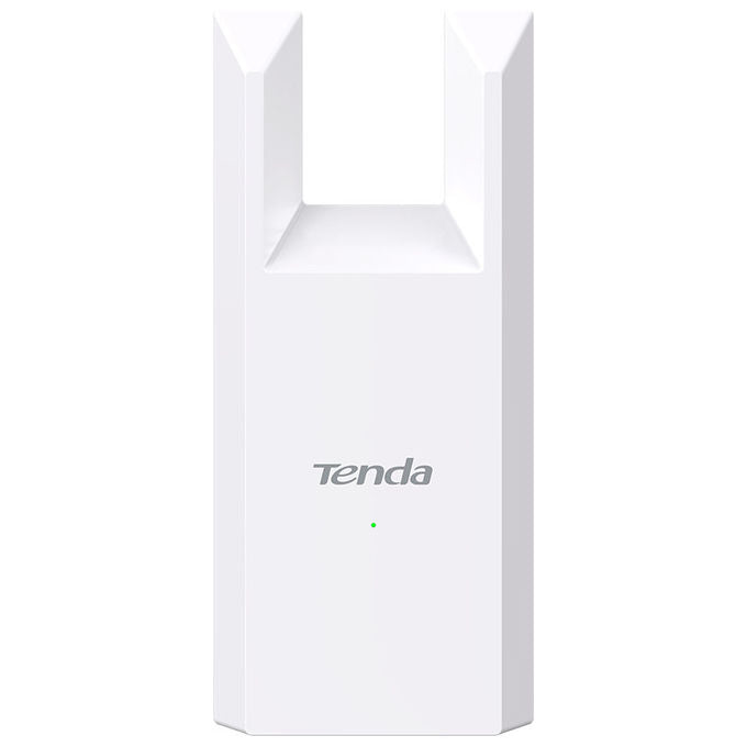 Tenda T10 Ripetitore di rete WiFi Range Extender 300 Mbit-s 2.4 GHz Dual Antenna WPS Porta RJ45 colore Bianco