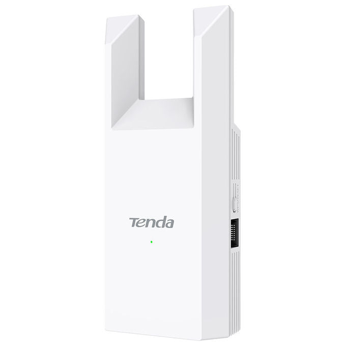 Tenda T10 Ripetitore di rete WiFi Range Extender 300 Mbit-s 2.4 GHz Dual Antenna WPS Porta RJ45 colore Bianco