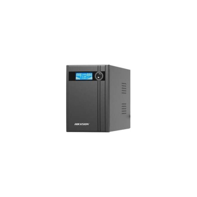 Hikvision DS-UPS2000 Gruppo di Continuita' UPS Line Interactive 2000VA 1200W 4 Prese Schuko Display LCD AVR Integrato