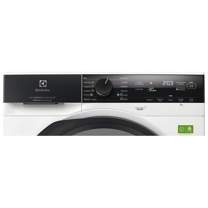 Electrolux EW9H4Y9A 900 PerfectCare Asciugatrice Pompa di Calore 9 Kg Classe A Wi-Fi 60 dB (85x59,6x63,6 cm) colore Bianco