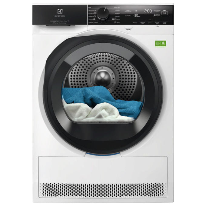 Electrolux EW9H4Y9A 900 PerfectCare Asciugatrice Pompa di Calore 9 Kg Classe A Wi-Fi 60 dB (85x59,6x63,6 cm) colore Bianco
