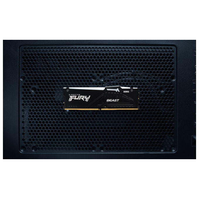 Kingston KF560C30BBEAK2-64 FURY Beast Kit Memoria RAM 64GB DDR5 6000MT-s CL30 288-pin DIMM RGB XMP EXPO colore Nero