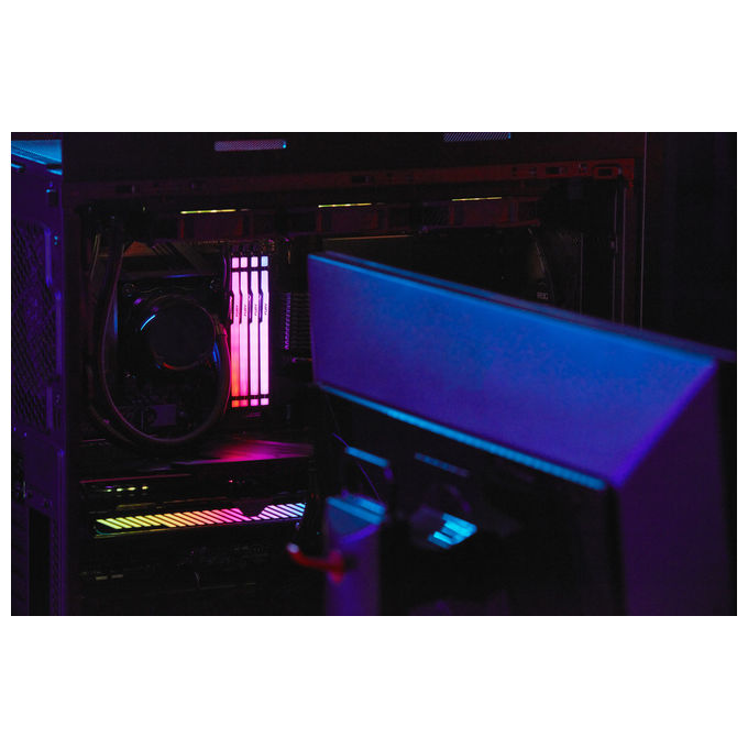 Kingston KF560C30BBEAK2-64 FURY Beast Kit Memoria RAM 64GB DDR5 6000MT-s CL30 288-pin DIMM RGB XMP EXPO colore Nero