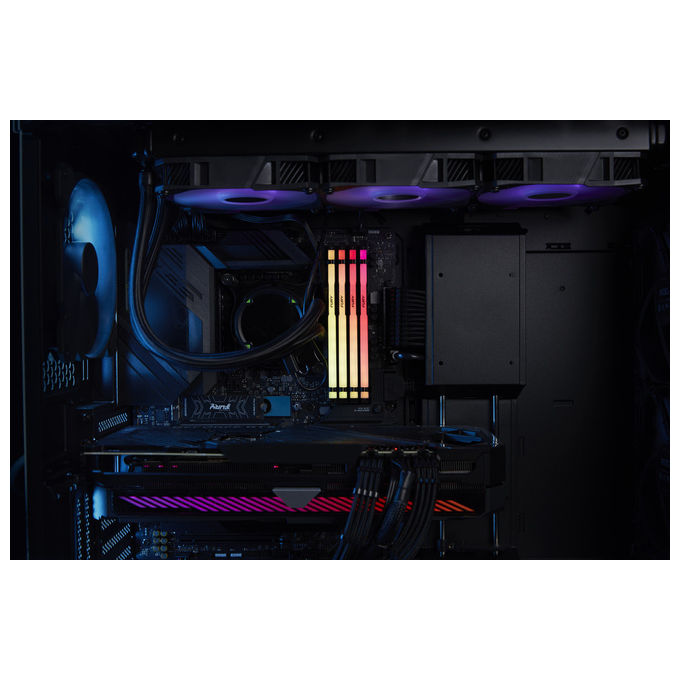 Kingston KF560C30BBEAK2-64 FURY Beast Kit Memoria RAM 64GB DDR5 6000MT-s CL30 288-pin DIMM RGB XMP EXPO colore Nero