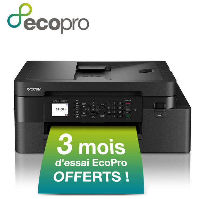 Brother MFC-J4350DW Stampante Multifunzione Inkjet A4 Stampa Copia Scansione Fax Wi-Fi Fronte Retro 1200x4800 DPI colore Nero