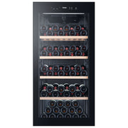 Haier WS120GA Wine Bank 60 Serie 5 Cantinetta Vino con Compressore 117 Bottiglie 220 L Classe G 38 dB Wi-Fi colore Nero