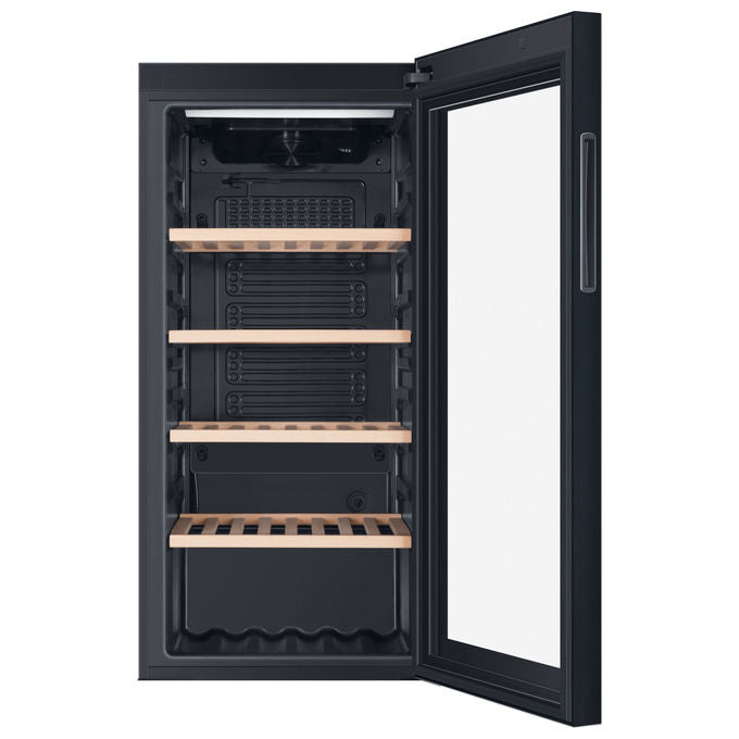Haier WS120GA Wine Bank 60 Serie 5 Cantinetta Vino con Compressore 117 Bottiglie 220 L Classe G 38 dB Wi-Fi colore Nero