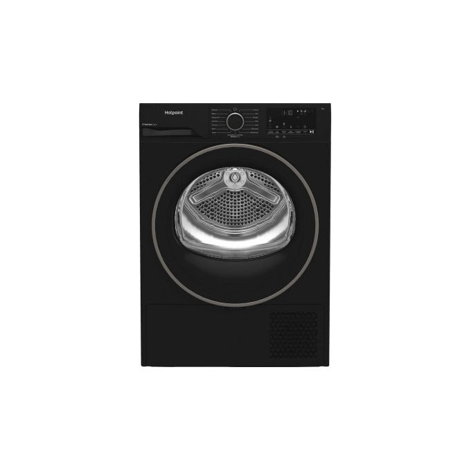 Hotpoint HPT94DBBSIT Asciugatrice Pompa di Calore 9 Kg Classe C EasyIron PetHaircare 63 dB (85x60x67 cm) colore Nero
