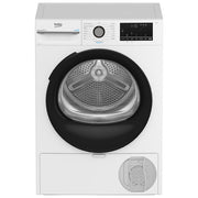 Beko BMGT491SBI Asciugatrice Pompa di Calore 9 Kg Classe C Motore Inverter SteamCure Display Digitale (85x60x67 cm) colore Bianco