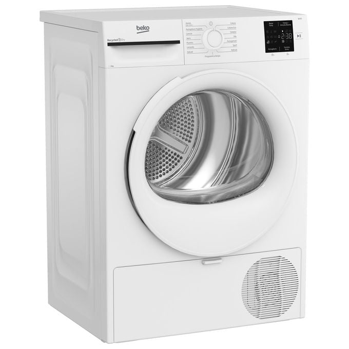Beko BMT83EW NX Asciugatrice Pompa di Calore 8 Kg Classe D AquaWave EcoGentle 15 Programmi (85x60x55 cm) colore Bianco