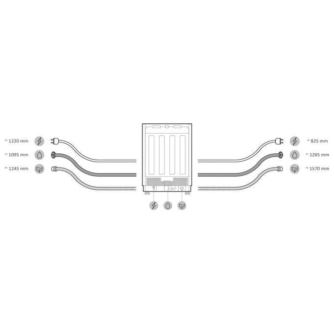 Candy CI 4B4F1A Rapidó Lavastoviglie Incasso 14 coperti Classe B 44 dB Inverter Wi-Fi (82x60x55 cm) colore Antracite