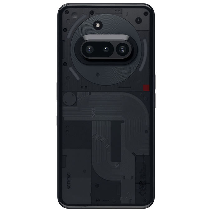 Nothing A059 Phone 3a Smartphone 5G 6.77'' 8GB 128GB Dual SIM Snapdragon 7s Gen 3 Tripla Camera 50MP Batteria 5000mAh colore Nero