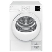 Smeg DRC08EE Asciugatrice Pompa di Calore 8 Kg Classe E 15 Programmi Sensore Umidita' 64 dB (84.6x59.8x54.6 cm) colore Bianco