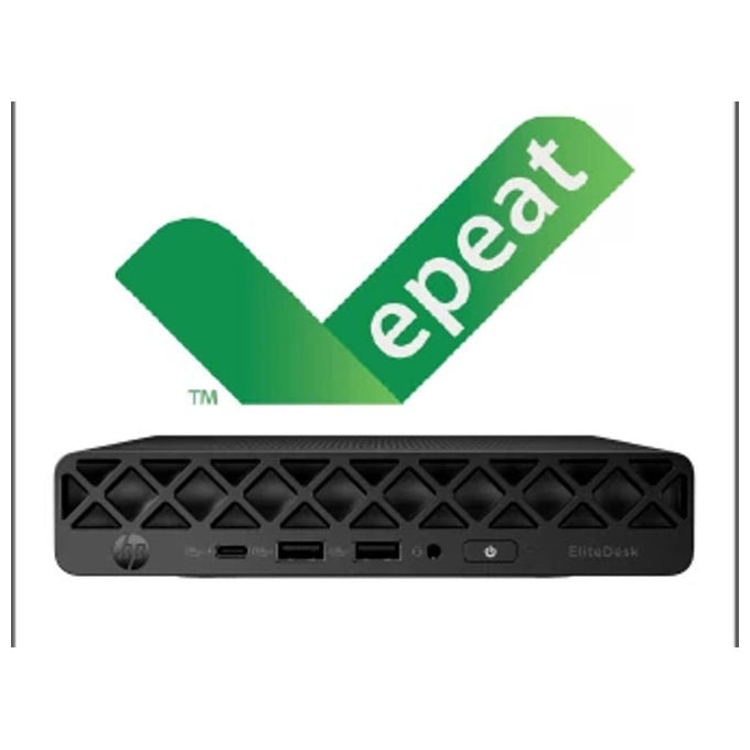 HP 998R0ET EliteDesk 8 Mini G1i Mini PC Intel Core Ultra 9 285T 32 GB DDR5 1 TB SSD NVMe Windows 11 Pro colore Nero