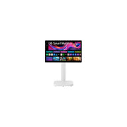 LG 32U889SA-W.AEU Swing Monitor Smart 31.5'' 4K UHD IPS Touch webOS 24 Base con Rotelle Wi-Fi Bluetooth Speaker 10W colore Bianco