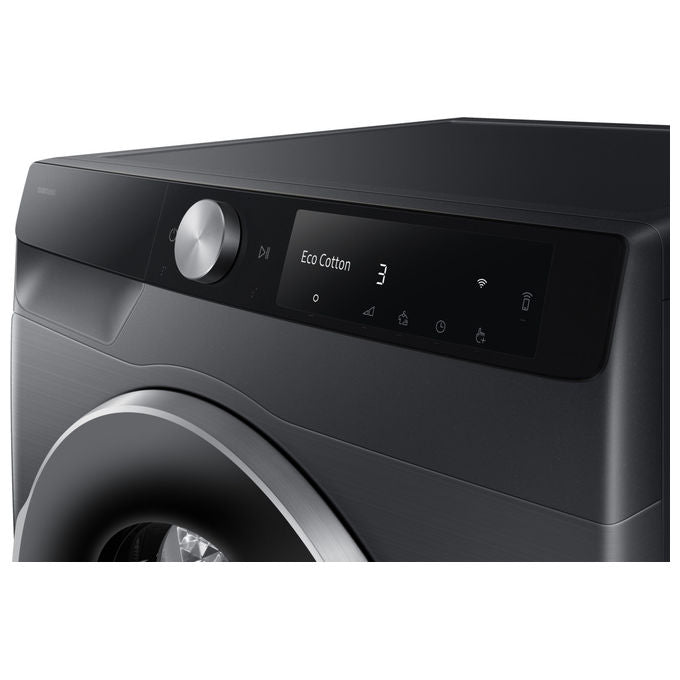 Samsung DV90DG6845LB Series 6 Asciugatrice Pompa di Calore 9 Kg Classe A Wi-Fi SmartThings Super Speed (85x60x60 cm) colore Nero