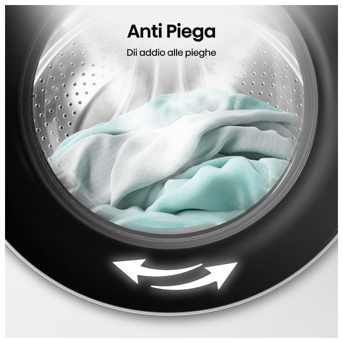 Hisense WD5I8043BWF Lavasciuga Frontale 8-5 Kg 1400 rpm Classe A-D WiFi Vapore (84.5x59.5x47 cm) colore Bianco