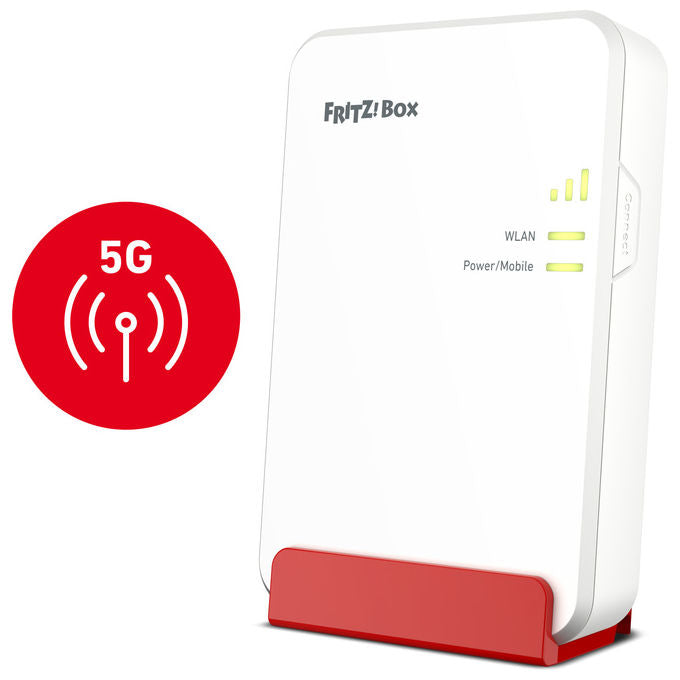 FRITZ! 20003071 FRITZ!Box 6860 5G Edition International Router Wireless Dual-band Wi-Fi 6 3000 Mbit-s Gigabit Ethernet NanoSIM PoE