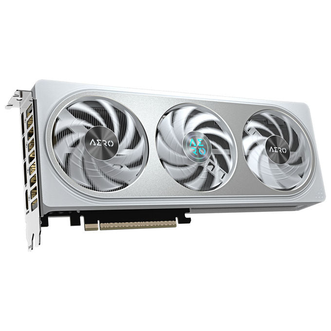 Gigabyte GV-N506TAERO OC-8GD AERO OC Scheda Grafica GeForce RTX 5060 Ti 8 GB GDDR7 128 bit PCI-E 5.0 2647 MHz WINDFORCE 3X colore Bianco