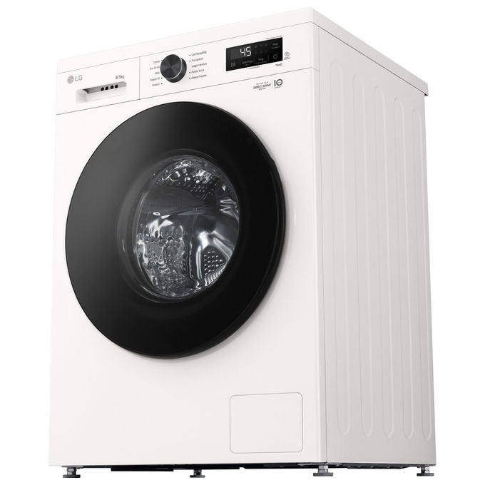 LG W4NX1085NWB Serie X1 Lavasciuga Frontale 8-5 Kg 1400 rpm Classe A-E Wi-Fi Allergy Care (85x60x55 cm) colore Bianco