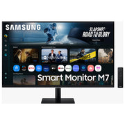 Samsung LS32FM700UUXEN M7 M70F Smart Monitor 32'' 4K UHD VA 60 Hz HDR10 Wi-Fi Bluetooth 5.2 colore Nero
