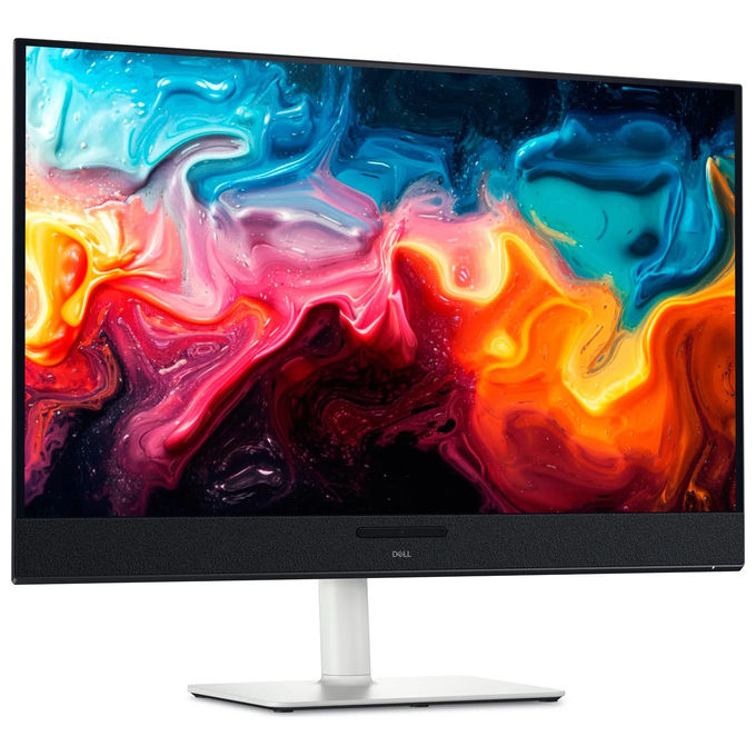 Dell S3225QS Plus Monitor PC 31.5'' 4K UHD VA 120Hz HDR10 AMD FreeSync Premium Altoparlanti 10W colore Argento