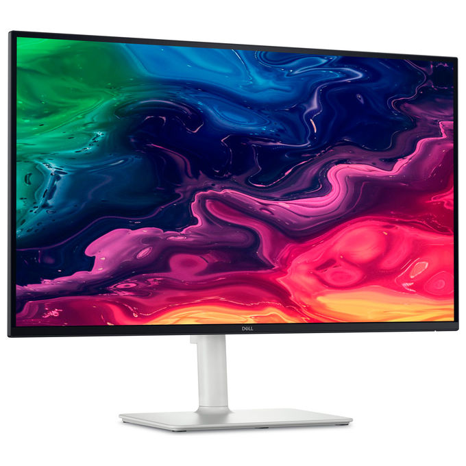 Dell S2725QC Plus Monitor PC 27'' 4K Ultra HD IPS 120Hz USB-C 65W 2x HDMI 2.1 AMD FreeSync Premium Altoparlanti colore Argento