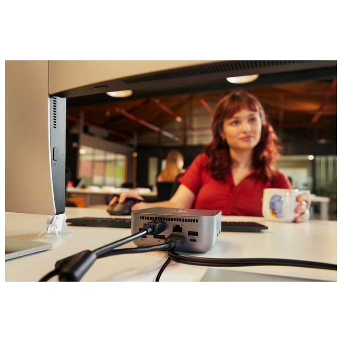HP AW5M5UT Thunderbolt 4 Ultra G6 Docking Station 280W 8K 360Hz HDMI 2.1 2x DisplayPort 1.4 USB-C 2.5GbE colore Grigio