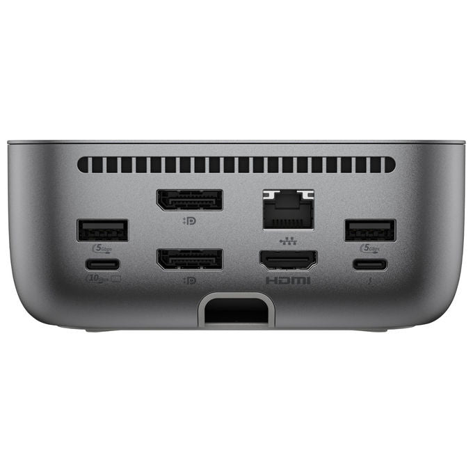 HP AW5M5UT Thunderbolt 4 Ultra G6 Docking Station 280W 8K 360Hz HDMI 2.1 2x DisplayPort 1.4 USB-C 2.5GbE colore Grigio