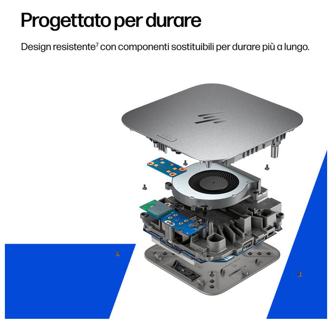HP AW5M5UT Thunderbolt 4 Ultra G6 Docking Station 280W 8K 360Hz HDMI 2.1 2x DisplayPort 1.4 USB-C 2.5GbE colore Grigio