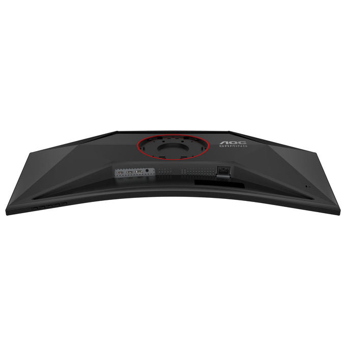 AOC CU34G4 Monitor PC Curvo 34'' WQHD 3440x1440 Fast VA 180Hz 1ms HDR10 AMD FreeSync Premium colore Nero Rosso