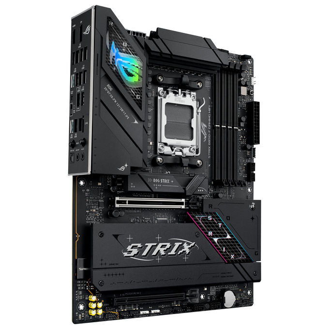 Asus ROG STRIX B850-F GAMING WIFI Scheda Madre ATX Socket AM5 DDR5 4x M.2 PCIe 5.0 Wi-Fi 7 Bluetooth 5.4 2.5Gb Ethernet colore Nero