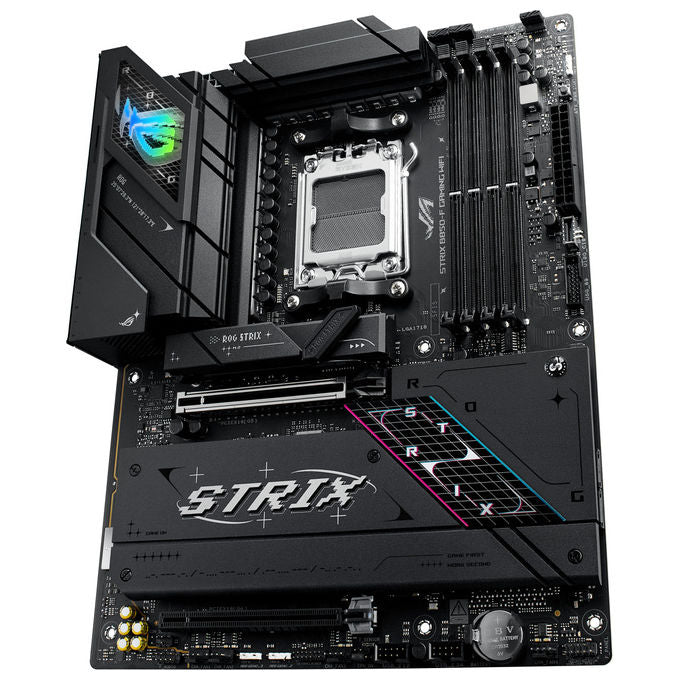 Asus ROG STRIX B850-F GAMING WIFI Scheda Madre ATX Socket AM5 DDR5 4x M.2 PCIe 5.0 Wi-Fi 7 Bluetooth 5.4 2.5Gb Ethernet colore Nero