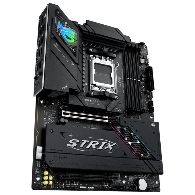 Asus ROG STRIX B850-F GAMING WIFI Scheda Madre ATX Socket AM5 DDR5 4x M.2 PCIe 5.0 Wi-Fi 7 Bluetooth 5.4 2.5Gb Ethernet colore Nero