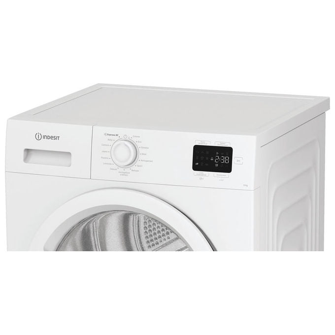 Indesit C YD 93D WW IT Asciugatrice Pompa di Calore 9 Kg Classe D 64 dB QuickDry (84x60x61 cm) colore Bianco