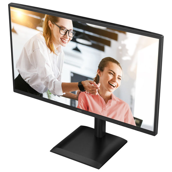 AOC Q27E4CV Monitor PC 27'' QHD IPS 120Hz USB-C 90W Power Delivery Hub USB Altoparlanti colore Nero