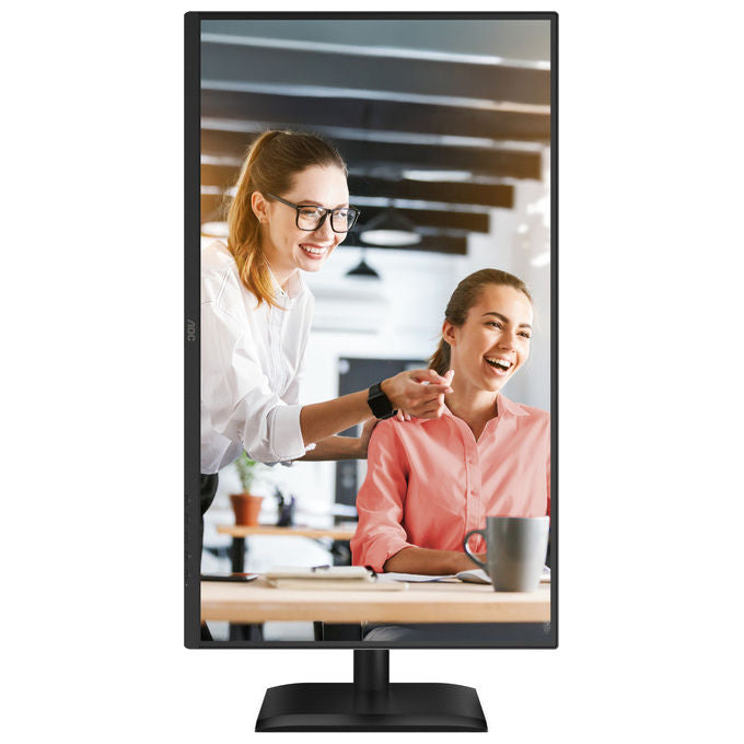 AOC Q27E4CV Monitor PC 27'' QHD IPS 120Hz USB-C 90W Power Delivery Hub USB Altoparlanti colore Nero