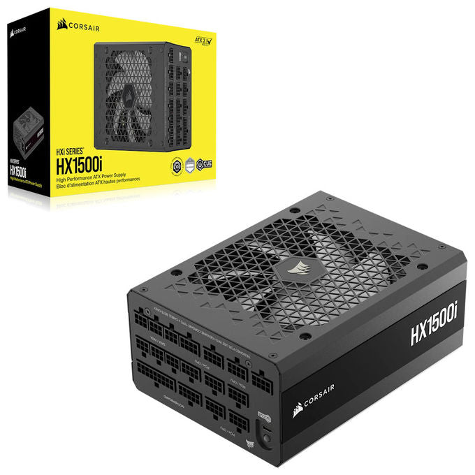 Corsair HX1500 Alimentatore PC ATX 3.1 1500W 80 PLUS Platinum Totalmente Modulare PCIe 5.1 colore Nero