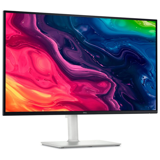 Dell S2725QS Monitor PC 27'' 4K UHD 3840x2160 IPS 120Hz AMD FreeSync Premium 99% sRGB Altoparlanti colore Argento