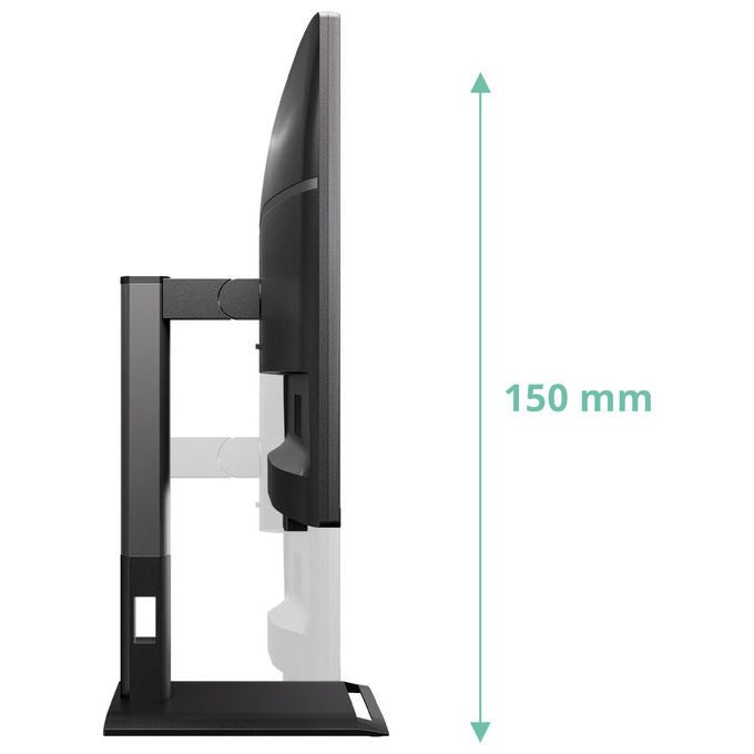 AOC Q27P4U Monitor PC 27'' QHD 2560x1440 IPS 120Hz Hub USB 3.2 HDMI DisplayPort colore Nero