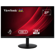 Viewsonic VG2709-2K-MHDU-2 VG Series Monitor PC 27'' QHD IPS 2560x1440 100Hz 4ms HDR10 USB-C Hub USB HDMI DisplayPort colore Nero