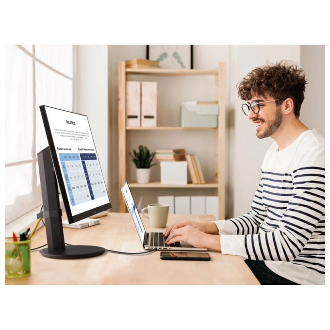 Viewsonic VG2709-2K-MHDU-2 VG Series Monitor PC 27'' QHD IPS 2560x1440 100Hz 4ms HDR10 USB-C Hub USB HDMI DisplayPort colore Nero