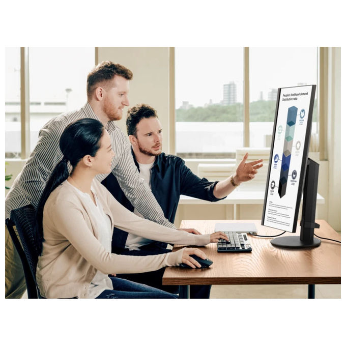 Viewsonic VG2709-2K-MHDU-2 VG Series Monitor PC 27'' QHD IPS 2560x1440 100Hz 4ms HDR10 USB-C Hub USB HDMI DisplayPort colore Nero