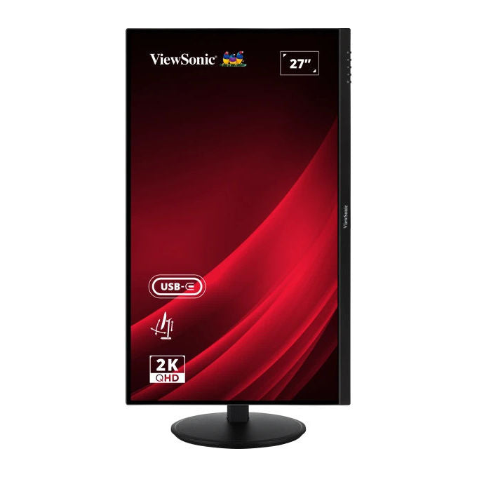 Viewsonic VG2709-2K-MHDU-2 VG Series Monitor PC 27'' QHD IPS 2560x1440 100Hz 4ms HDR10 USB-C Hub USB HDMI DisplayPort colore Nero