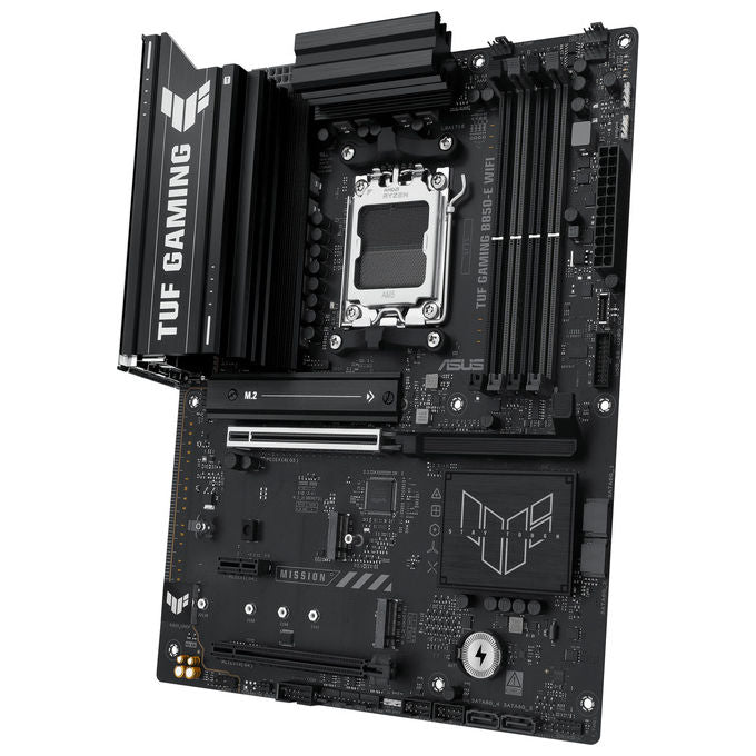 Asus TUF GAMING B850-E WIFI Scheda Madre ATX Socket AM5 DDR5 256GB PCIe 5.0 Wi-Fi 6E Bluetooth 5.3 LAN 2.5Gb USB-C 20Gbps Aura Sync colore Multicolore
