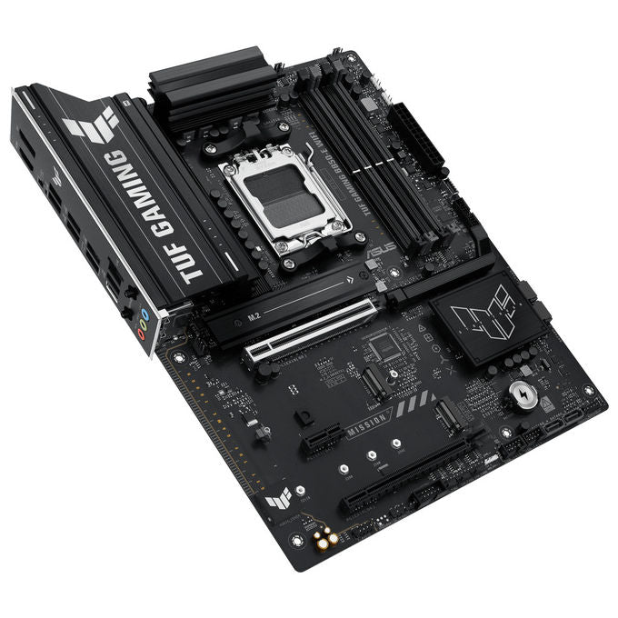 Asus TUF GAMING B850-E WIFI Scheda Madre ATX Socket AM5 DDR5 256GB PCIe 5.0 Wi-Fi 6E Bluetooth 5.3 LAN 2.5Gb USB-C 20Gbps Aura Sync colore Multicolore