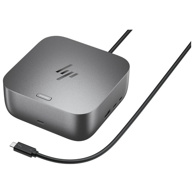HP 9X472UT Thunderbolt 4 G6 Docking Station 100W USB-C 5K Ultra HD 2500 Mbit-s colore Grigio