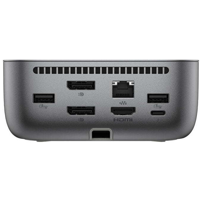 HP 9X472UT Thunderbolt 4 G6 Docking Station 100W USB-C 5K Ultra HD 2500 Mbit-s colore Grigio